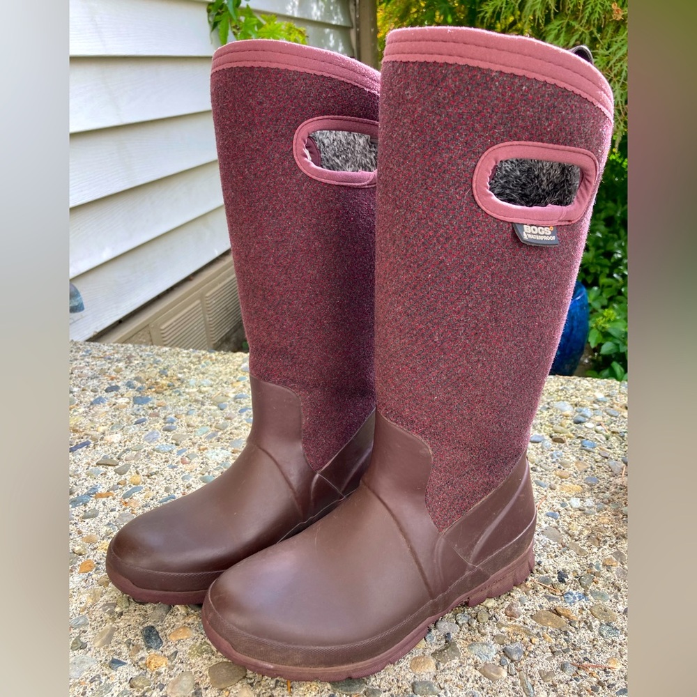 Bogs Wool Crandall Tall Boot Women’s Size 6
